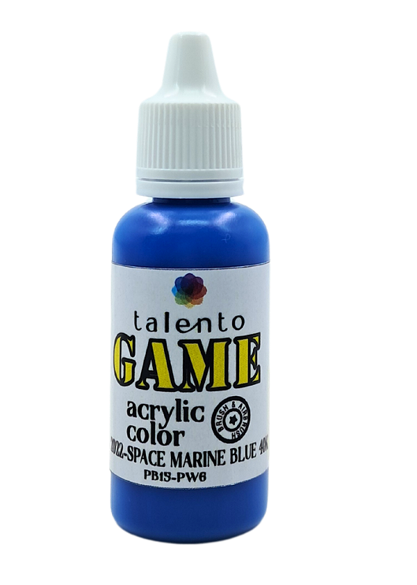 ACRYLIC COLOR GAME 2022 SPACE MARINE BLUE 40K 20ML UND