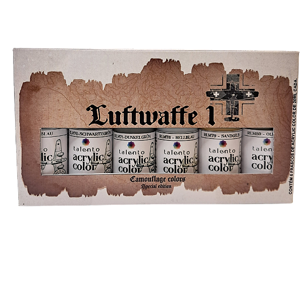 Kit Luftwaffe Early - 20ml - 6 cores
