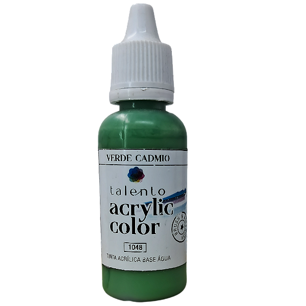 ACRYLIC COLOR 1048 VERDE CADMIO 20ML UND