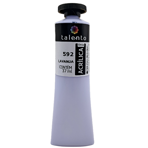 Tinta Acrílica para Tela 37ml 592 Lavanda - und