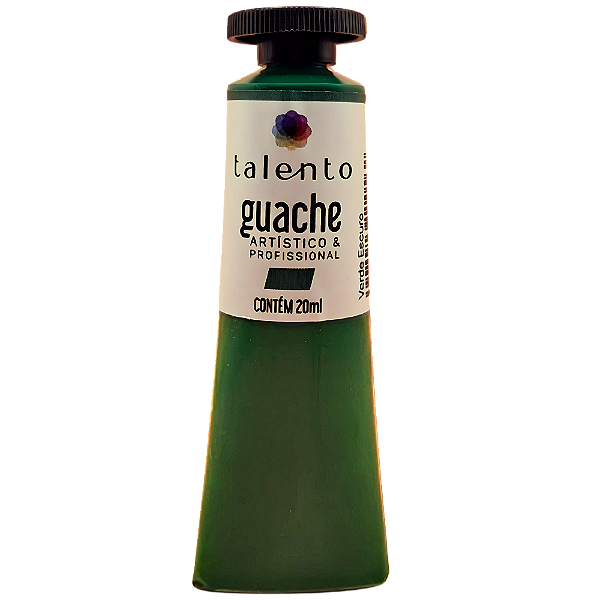 Guache Artístico 20ml Verde Escuro - und