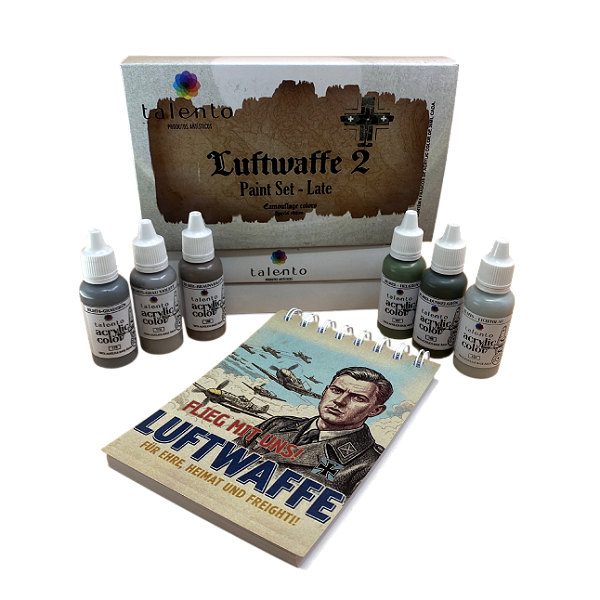 Kit Luftwaffe 2 + Bloco 11X15cm - und