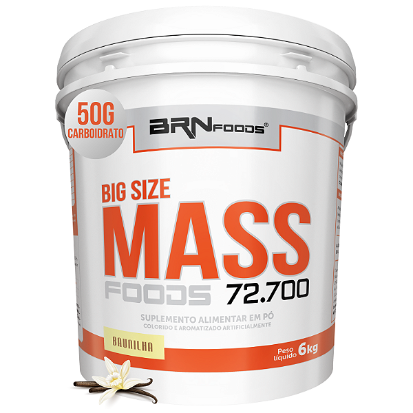Big Size Mass Hipercalórico 6kg - BRN Foods