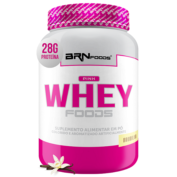 Pink Whey Whey Protein Feminino 900g - BRN Foods
