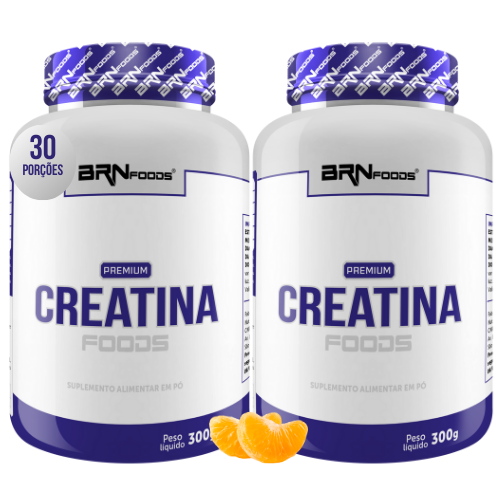Kit 2x Creatina Premium 300g - BRN Foods