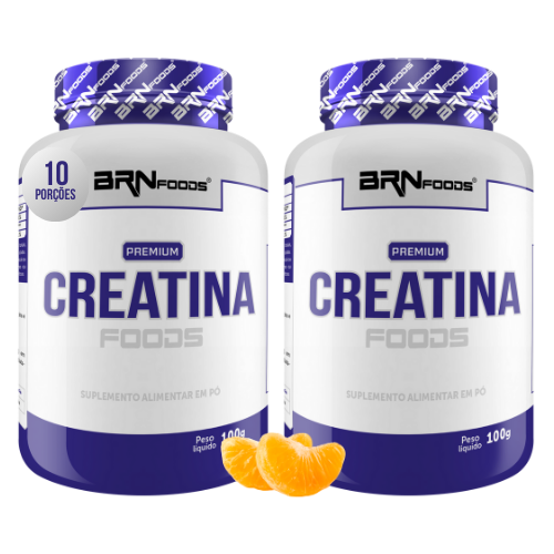 Kit 2x Premium Creatina 100g - BRN Foods