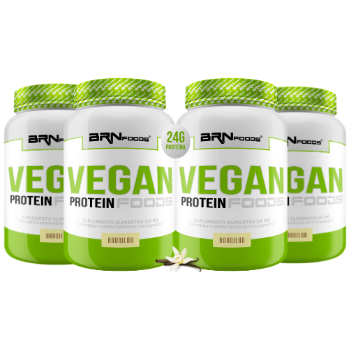 Kit 4x Vegan Protein 2kg - BRN Foods