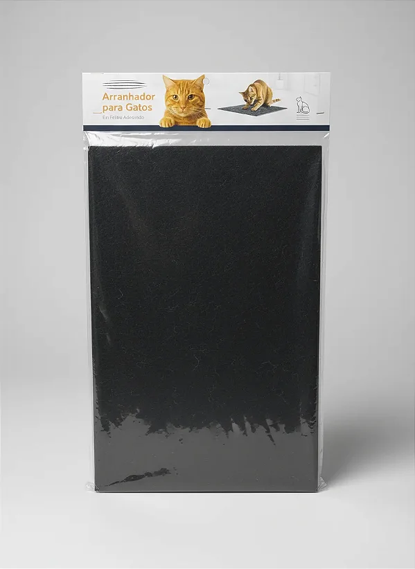 Arranhador para gatos em feltro adesivado
