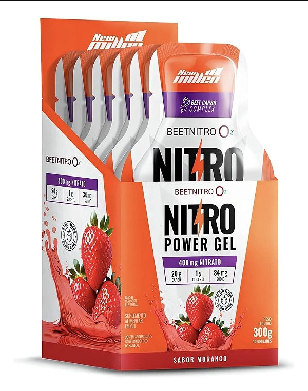 GEL IRON MAN C/ 10 SACHÊS