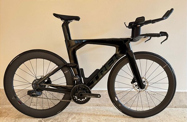 BICICLETA DE TRIATHLON TREK SPEED CONCEPT TAMANHO M PRETA