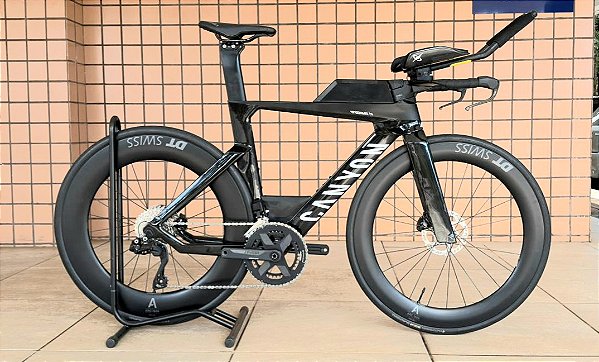BICICLETA DE TRIATHLON CANYON CF PRETA S
