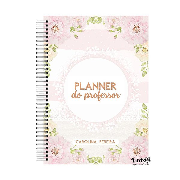 Planner do Professor: Floral