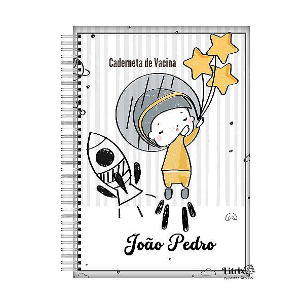 Caderneta de Saúde: Astronauta minimalista