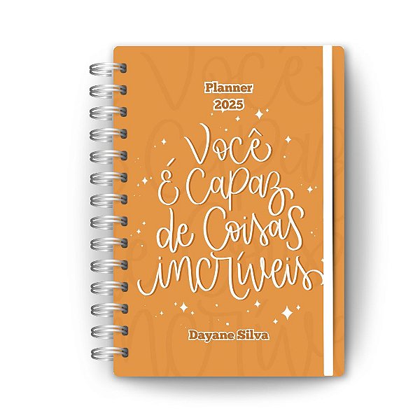 Planner 2025 : Você é Capaz