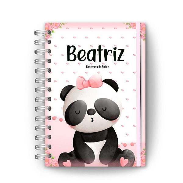 Caderneta de Saúde: Panda Pé Coração