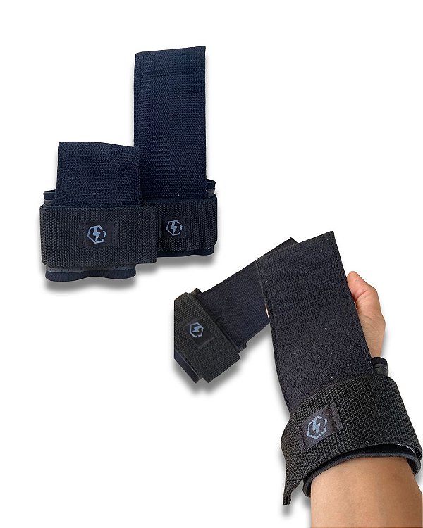 Strap Tala Larga Luva Halter Musculação Academia Crosstraining