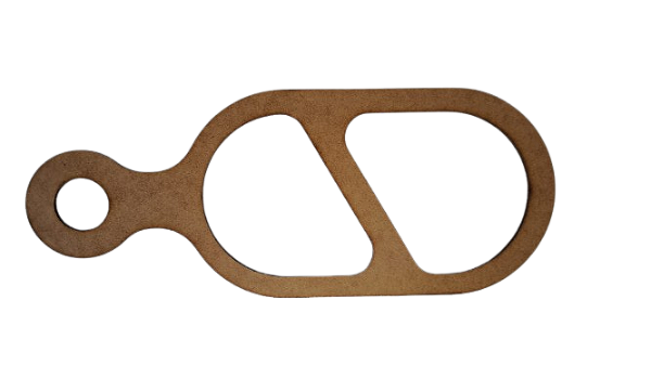 Gabarito Molde para Petisqueira em MDF 03mm modelo P8