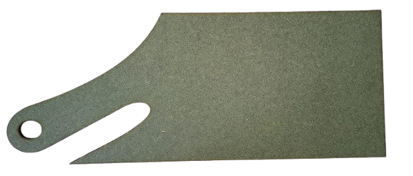 Gabarito Molde para Tábua de Corte em MDF PLUS 06mm modelo TC2