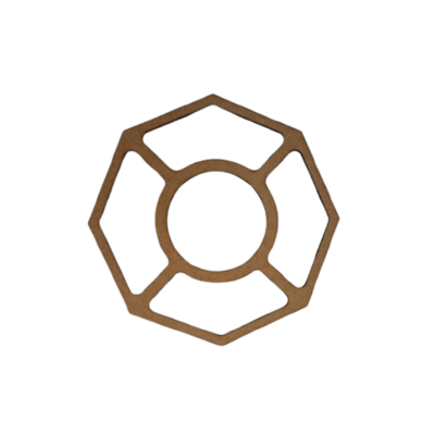 Gabarito Molde para Petisqueira em MDF modelo P35