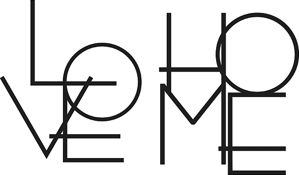 Quadros Decorativos LOVE HOME em MDF 03mm