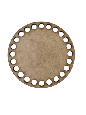 Base para Crochê Redonda 10cm