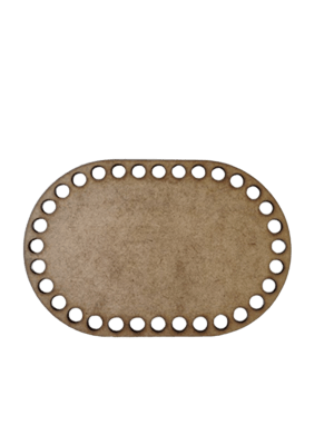Base para Crochê Retangular em MDF 3mm – 10×15 cm