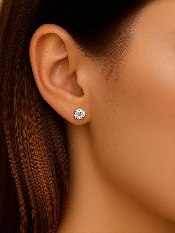 Brinco Ponto de Luz Redondo M