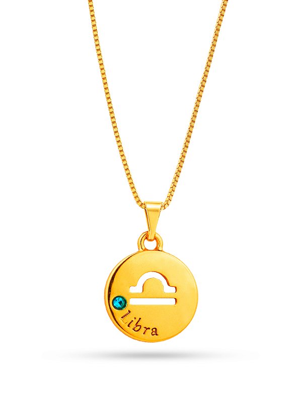 Corrente Libra - banhado a ouro 18k