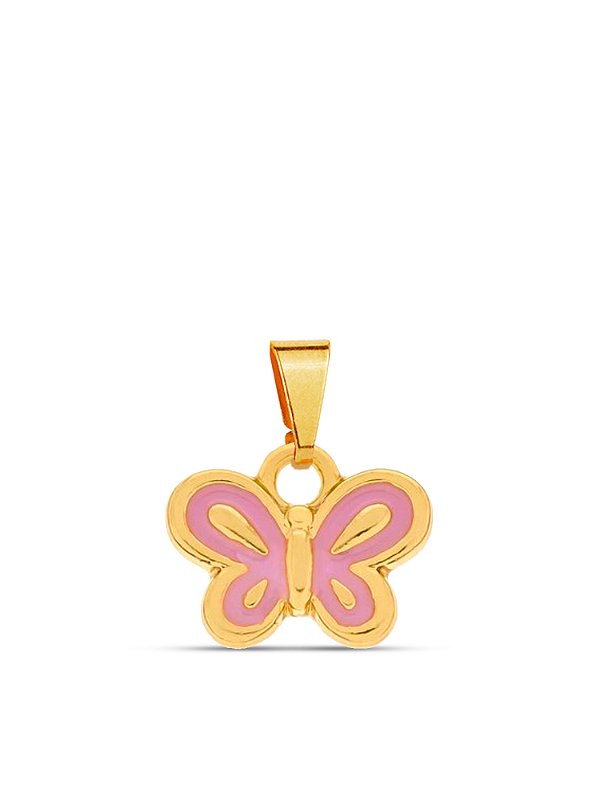 Pingente Borboleta - banhado a ouro 18k