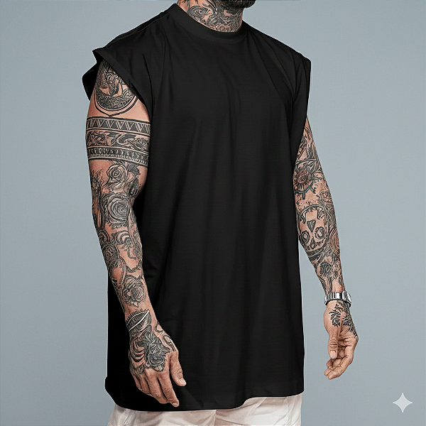 Camiseta Regata Oversized