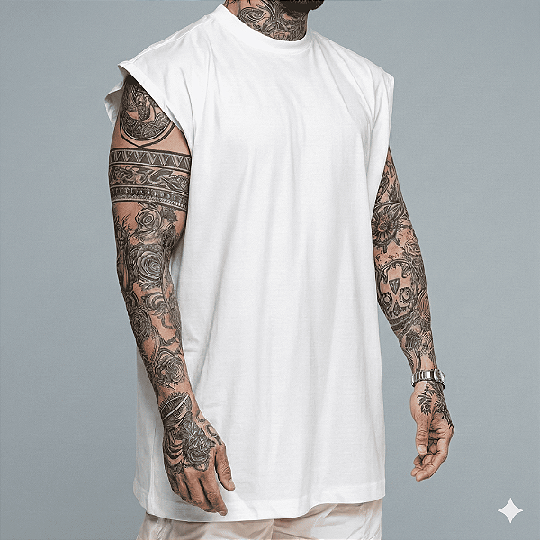 Camiseta Regata Oversized