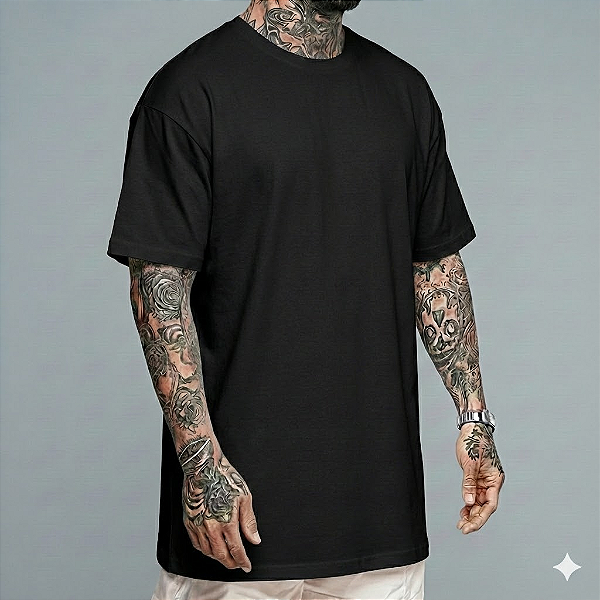 Camiseta Basica Algodão