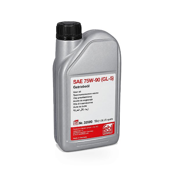 Óleo de Câmbio e Diferencial Febi 32590 SAE 75W-90 API GL-5 Sintético
