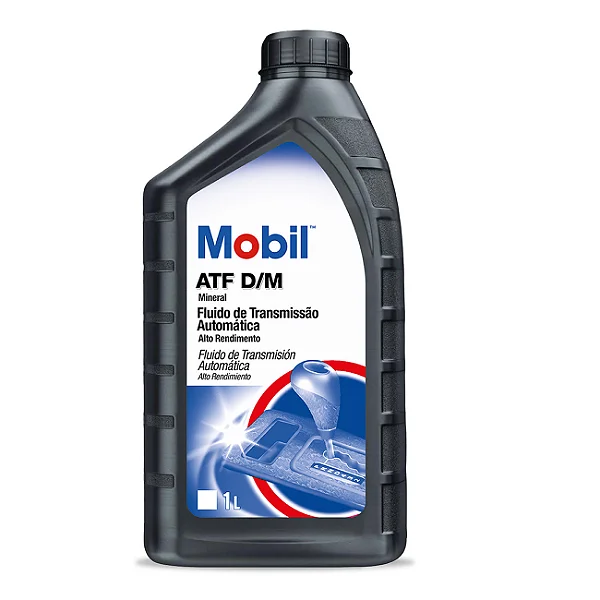 Fluido ATF Mobil D/M 1L para Câmbio Automático – Dexron III / Mercon