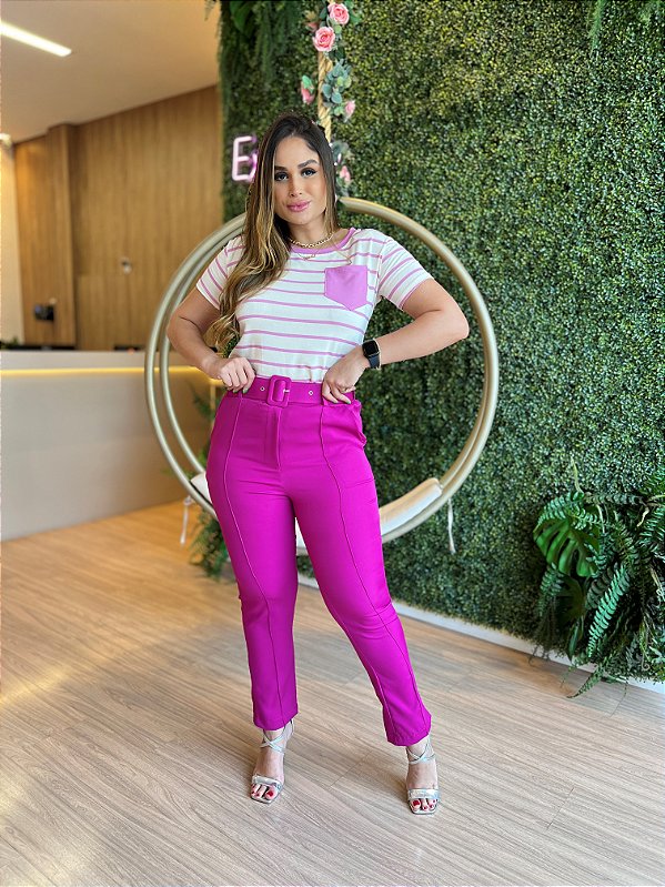 CALÇA PLUS SIZE ALFAITARIA ELAINE