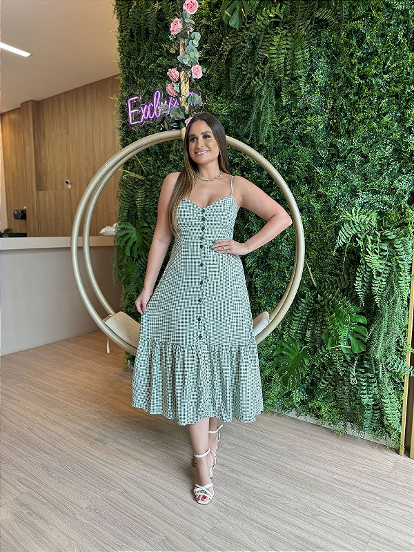 VESTIDO AYLA XADREZ