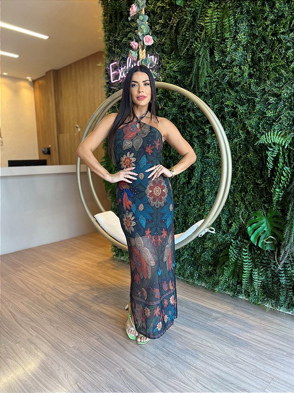VESTIDO LONGO ANALU