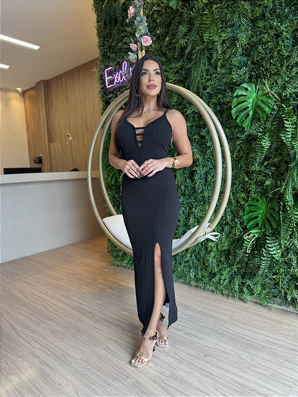 VESTIDO LONGO MARINA