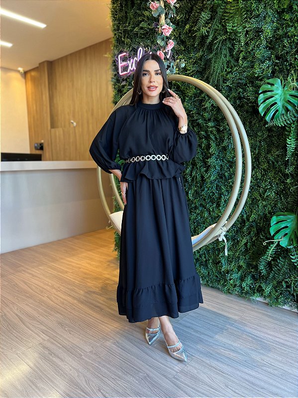 VESTIDO LONGO GISELE