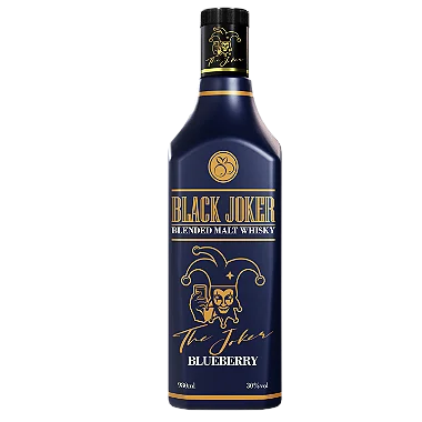Whisky Black Joker Blueberry PET | Fardo 6x980ml