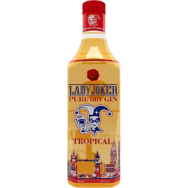 Gin Lady Joker Tropical PET | Fardo 6x980ml