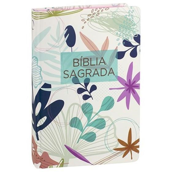 Bíblia Sagrada - ARA - Para Evangelização - Capa Dura - Flores