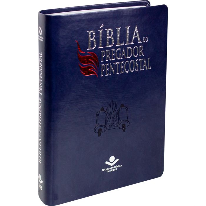 Bíblia do Pregador Pentecostal - NAA - Azul