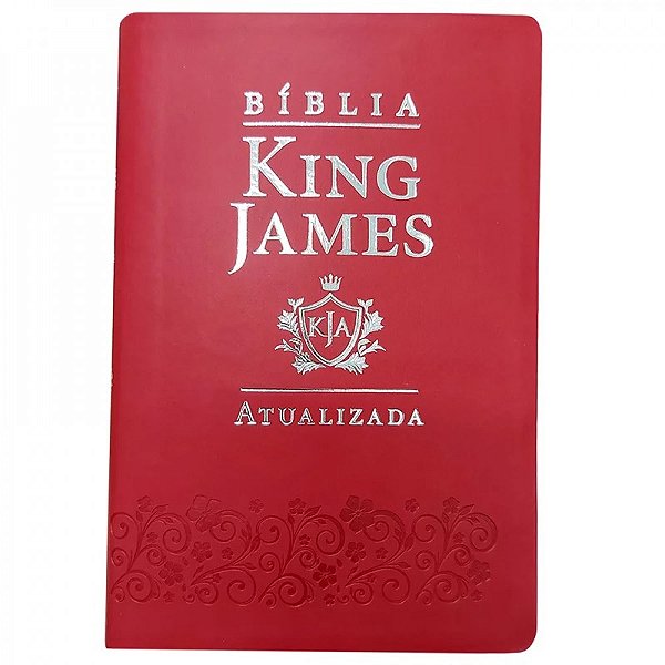 Bíblia King James Atualizada - KJA - Slim - Capa Vermelha