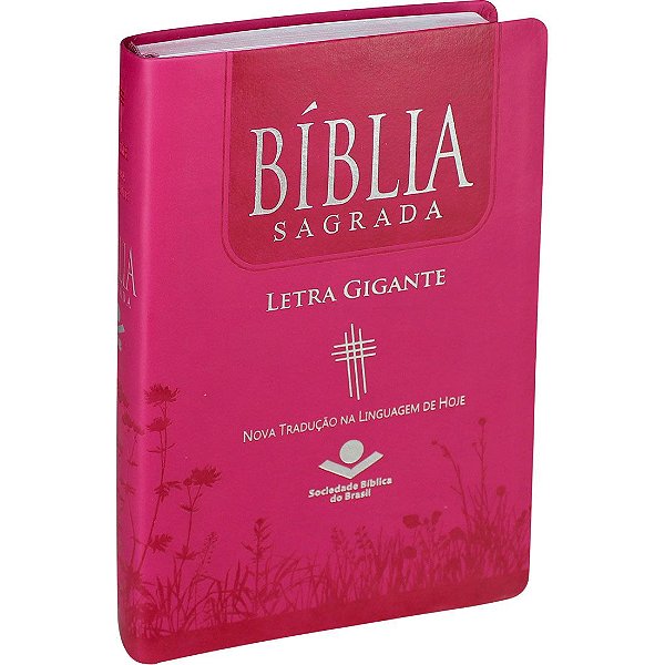 Bíblia Sagrada - NTLH - Letra Gigante - Capa Luxo - Pink