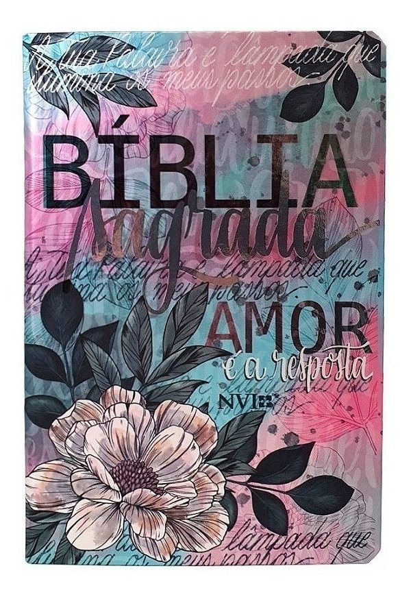 Bíblia Sagrada NVI - Flor Artística
