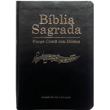 Bíblia Sagrada Harpa Cristã Com Música - ARC - Preta