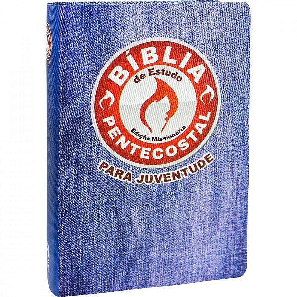 Bíblia de Estudo Pentecostal Para Juventude - Edição Missionária - Jeans