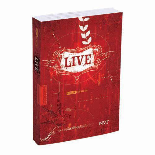 Bíblia de Estudo Live - NVI - Vermelha