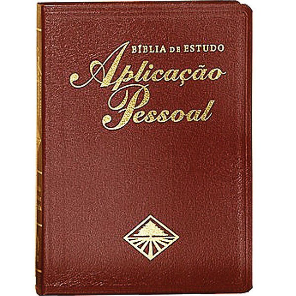 Bíblia de Estudo Aplicação Pessoal - ARC - Grande - Vinho